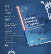 Presentan trabajo sobre ¨Estabilidad subnacional en Uruguay¨ en la Facultad de Ciencias Sociales de la UdelaR