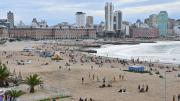 El mar de Mar del Plata se calienta y se acerca a su marca histórica más alta