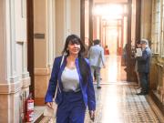 Lorena Villaverde renunció a su banca como senadora en medio del escándalo por supuestos vínculos con el narcotráfico