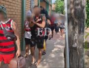 Fiscalía pedirá detención en la cárcel para 18 hinchas de Flamengo aprehendidos por robo y destrozos