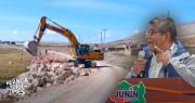 Comuneros amenazan con paro en Junín por retraso de la carretera JU-100 en San Pedro de Pari