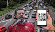 Vehículos tendrán que sacar código QR: Galán tiene lista la norma