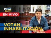 Congreso rechazó inhabilitación por 10 años contra Pedro Castillo