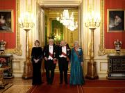 La Casa Real británica muestra su faceta germana en un gran banquete de Estado para recibir al presidente de Alemania