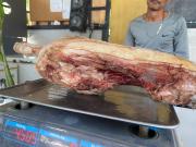Comerciantes de Lamas esperan repunte en ventas de pernil