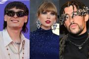 Bad Bunny, Taylor Swift, Peso Pluma y Karol G son los artistas más escuchados en Spotify