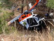 Un helicóptero con cuatro personas a bordo se estrelló en Italia: el piloto sobrevivió y confirman un muerto