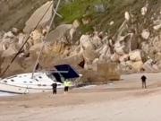 Un yate fue embestido por un grupo de orcas en Portugal y una familia tuvo que ser rescatada antes del naufragio