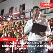 Tarija le da la bienvenida a la Navidad Chapaca 2025