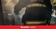 Rápida intervención de Bomberos: Controlaron incendio en una vivienda