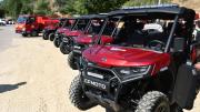 [Fotos] Bomberos de 12 comunas de Región Metropolitana recibieron vehículos UTV todoterreno