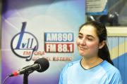 Luciana Frías Paz persigue el sueño de ser deportista olímpica