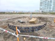 Nada de historia tras hallazgo de piedras a pasos del Faro: hasta fueron parte de un reality
