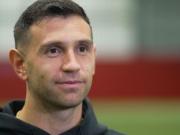 El día que Dibu Martínez festejó que tocó México en el sorteo del Mundial y desató una polémica: Me puse más nervioso que en un partido