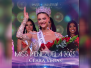 Clara Vegas, es coronada Miss Universe Venezuela 2025