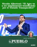 Nicolás Albertoni: “El Agro va a ser ampliamente beneficiado por el Tratado Transpacífico” ‣ Martin Ferreira Pinto