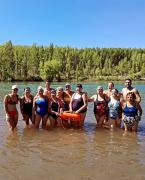 Neuquén ofrece clases gratuitas de natación en sus ríos: una propuesta que cambia vidas