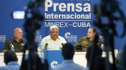 En inusual rueda de prensa, Cuba negó vínculos narcos y aseguró cooperar con EE.UU.