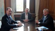 Ziliotto se reunió con Adorni y Santilli: reclamó por la deuda y avisó que no acompaña el Presupuesto en el Congreso