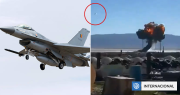 Avión F16 se estrella durante entrenamiento en California: piloto logró salir eyectado