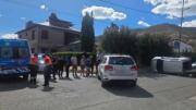 Choque seguido de vuelco en Kilómetro 3