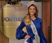Así fue la primera aparición de Clara Vegas Goetz tras coronarse Miss Universe Venezuela