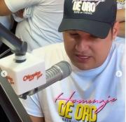 Elder Dayán rompió en llanto al presentar Homenaje de Oro y recibió un conmovedor llamado de Wendy, la hija de Rafael Orozco