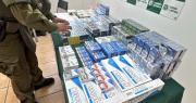 Operativo en Las Compañías incauta más de 800 cajas de cigarrillos y deja tres detenidas