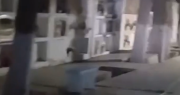Trabajó de noche en el cementerio de Angaco y contó su experiencia en un video