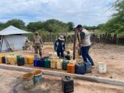 Villa Montes: ANH incautó casi mil litros de combustible que iba de contrabando a Paraguay