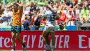 Los Pumas 7s firmaron su despegue en Ciudad del Cabo y expusieron autoridad ante Australia y Francia