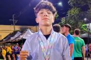 El neuquino Enzo Suárez obtuvo la medalla de bronce en los Juegos Sudamericanos Escolares