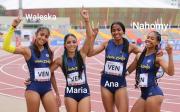 Relevo femenino 4x400 conquistó bronce en Ayacucho 2025