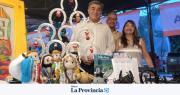 La Navidad más creativa: alumnos de San Juan transforman metal y lana en árboles y pesebres