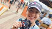 Gabriela Carena finalizó su 2025 con podio en el Ironman 70.3 de Cartagena