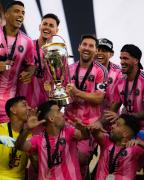 Inter Miami campeón: la emoción de Messi por la despedida de Busquets y Alba