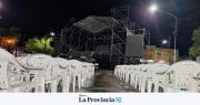 La lluvia obligó a suspender la Fiesta de Santa Bárbara este sábado