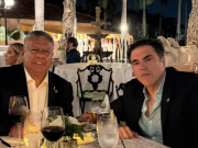 Tapia participó en un homenaje a Charlie Kirk en Mar-a-Lago