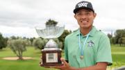 Augusto Núñez aguantó en la cima y es campeón del Abierto del Oeste 2025 de golf, en el Club de Campo
