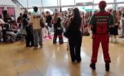 Cinco jóvenes de La Plata heridos tras el colapso de un teatro porteño en un torneo de danza