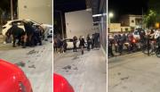 VIDEO. Golpes, forcejeos y tres policías heridos en un procedimiento en un local de Esteco y San Martín