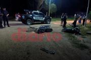 Choque de motos deja dos conductores hospitalizados: uno de ellos tiene 14 años