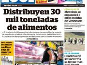 Titulares de la prensa nacional para este lunes 8 de diciembre