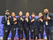 El karate boliviano suma su quinto bronce en Juegos Bolivarianos
