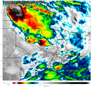 Emiten Boletín de alerta de tormentas que afecta a varios departamentos