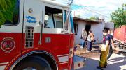Incendio destruyó por completo una vivienda en el barrio 8 de Abril