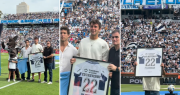 Video: Gimnasia reconoció a Tomás Etcheverry en la previa del clásico platense