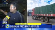 Viajes suspendidos en terminal de Cochabamba por falta de combustible