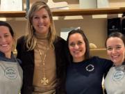 Quiénes son las pasteleras argentinas a las que visitó por sorpresa Máxima Zorreguieta