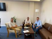 Albisu y Texeira Núñez /Recibieron al diputado De Brum quien presentó proyectos para Salto